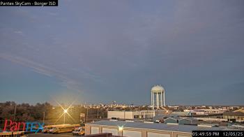 Weather camera view of Borger ISD.