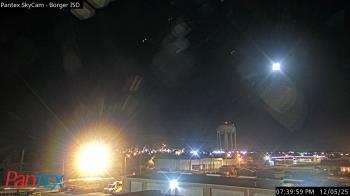 Weather camera view of Borger ISD.