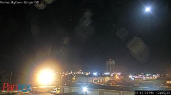 Weather camera view of Borger ISD.