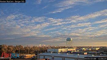 Weather camera view of Borger ISD.