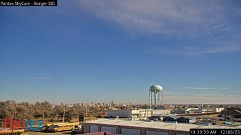 Weather camera view of Borger ISD.