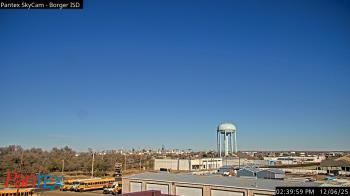 Weather camera view of Borger ISD.