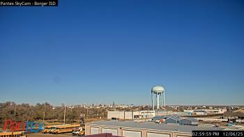 Weather camera view of Borger ISD.