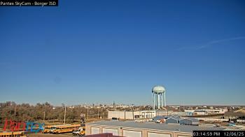 Weather camera view of Borger ISD.