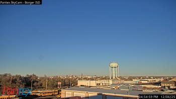 Weather camera view of Borger ISD.