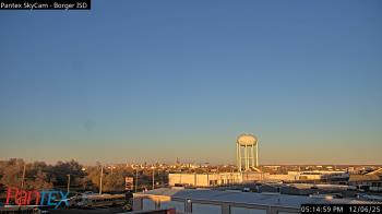 Weather camera view of Borger ISD.