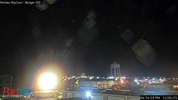 Weather camera view of Borger ISD.