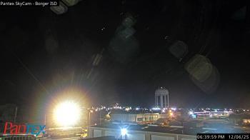 Weather camera view of Borger ISD.