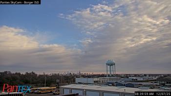 Weather camera view of Borger ISD.