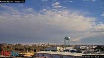 Weather camera view of Borger ISD.