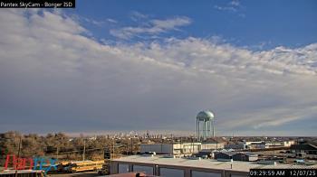 Weather camera view of Borger ISD.
