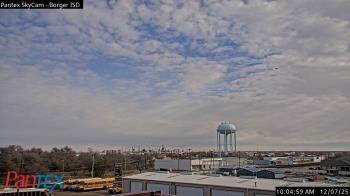 Weather camera view of Borger ISD.