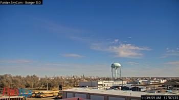 Weather camera view of Borger ISD.