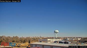 Weather camera view of Borger ISD.