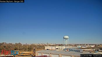 Weather camera view of Borger ISD.