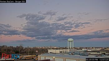 Weather camera view of Borger ISD.