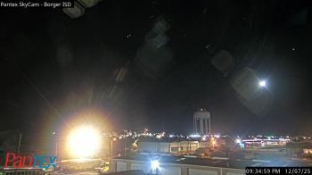 Weather camera view of Borger ISD.