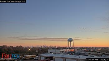 Weather camera view of Borger ISD.