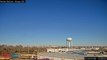Weather camera view of Borger ISD.