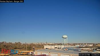 Weather camera view of Borger ISD.