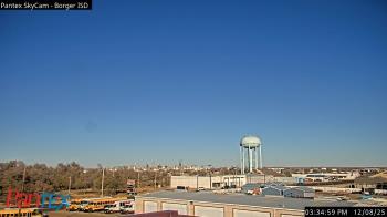 Weather camera view of Borger ISD.