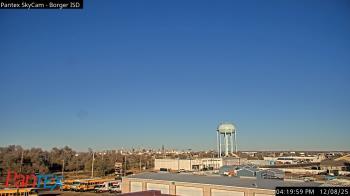 Weather camera view of Borger ISD.