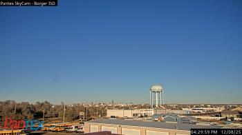 Weather camera view of Borger ISD.