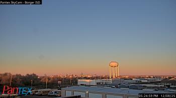 Weather camera view of Borger ISD.