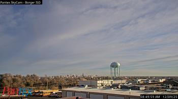 Weather camera view of Borger ISD.
