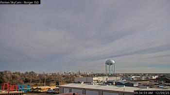 Weather camera view of Borger ISD.