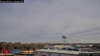 Weather camera view of Borger ISD.