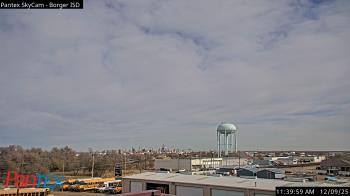 Weather camera view of Borger ISD.