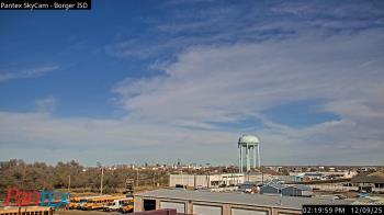 Weather camera view of Borger ISD.