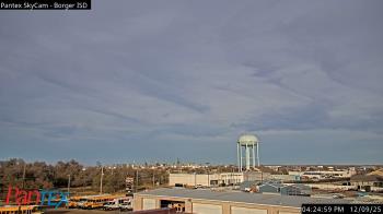 Weather camera view of Borger ISD.