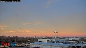 Weather camera view of Borger ISD.