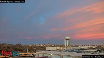 Weather camera view of Borger ISD.