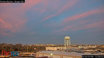 Weather camera view of Borger ISD.