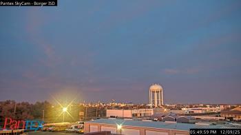 Weather camera view of Borger ISD.