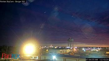 Weather camera view of Borger ISD.