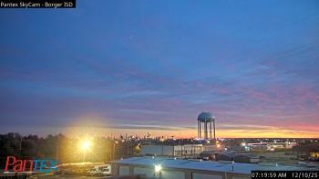 Weather camera view of Borger ISD.