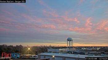Weather camera view of Borger ISD.