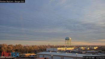 Weather camera view of Borger ISD.