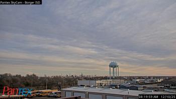 Weather camera view of Borger ISD.