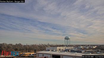 Weather camera view of Borger ISD.
