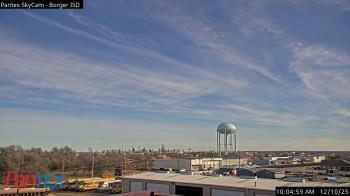 Weather camera view of Borger ISD.