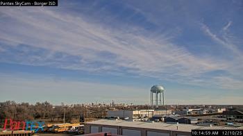 Weather camera view of Borger ISD.