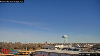 Weather camera view of Borger ISD.