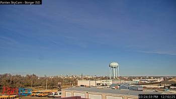 Weather camera view of Borger ISD.