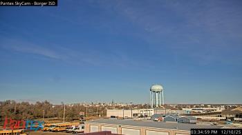 Weather camera view of Borger ISD.