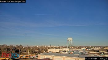 Weather camera view of Borger ISD.